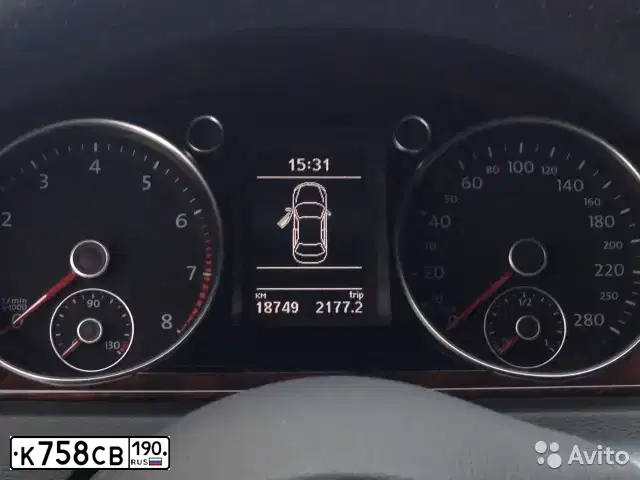 Фото автомобиля VOLKSWAGEN CC, 2011 — госномер Н549ВВ790. Цвет: ЧЕРНЫЙ
