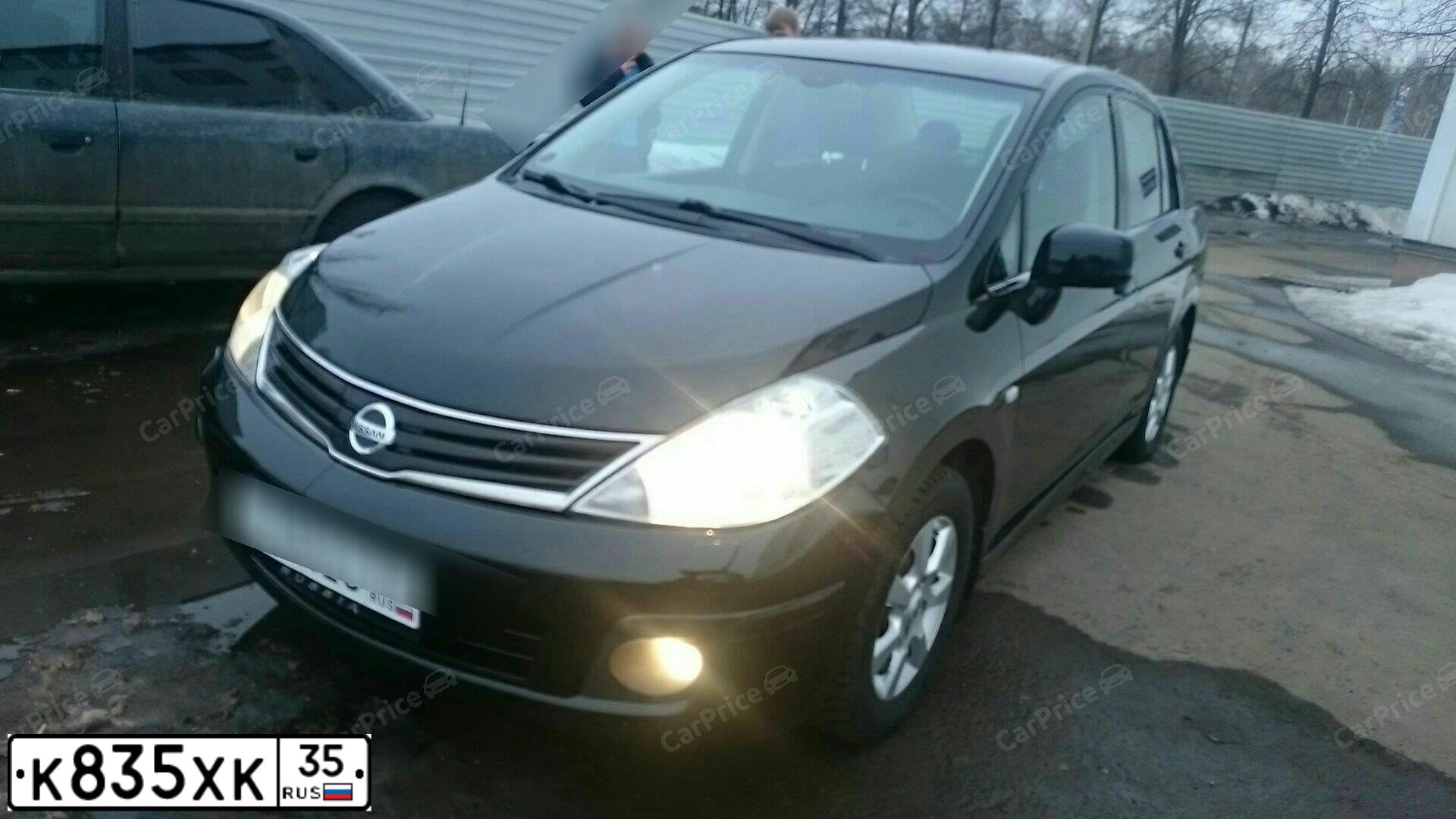 Фото автомобиля NISSAN TIIDA, 2010 — госномер Х304НО37