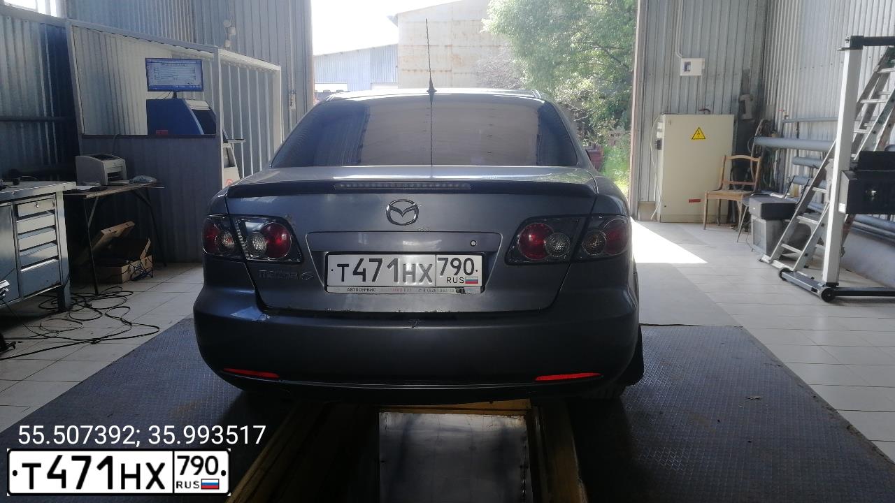 Фото автомобиля MAZDA 6, 2006 — госномер А830АА777. Цвет: СЕРЫЙ ТЕМНЫЙ