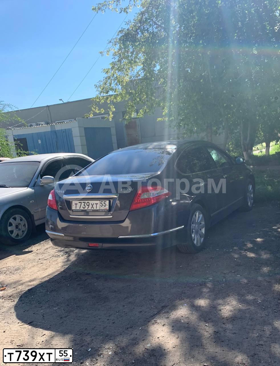 Фото автомобиля NISSAN TEANA, 2010 — госномер А962АА90. Цвет: СЕРО-СИРЕНЕВЫЙ