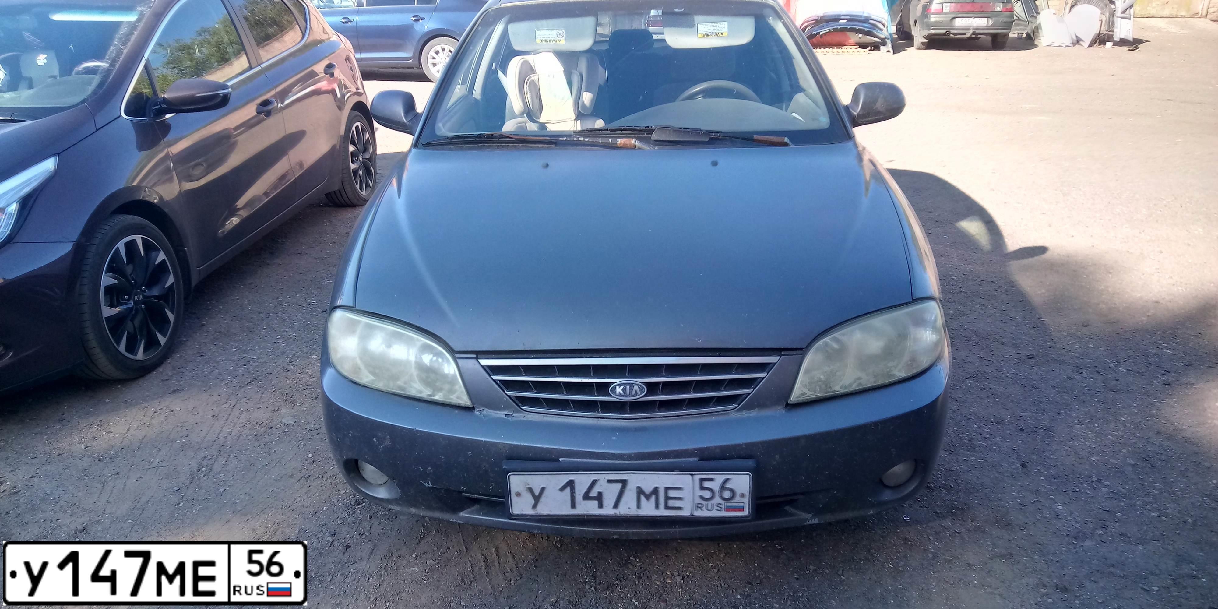 Фото автомобиля КИА FB2272(SPECTRA), 2006 — госномер Е481РМ156