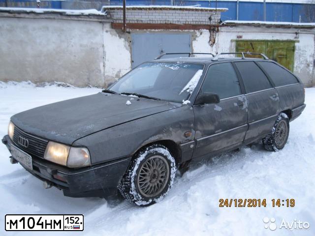 Фото автомобиля AUDI 100, 1990 — госномер М727УЕ77. Цвет: ТЕМНО-СЕРЫЙ