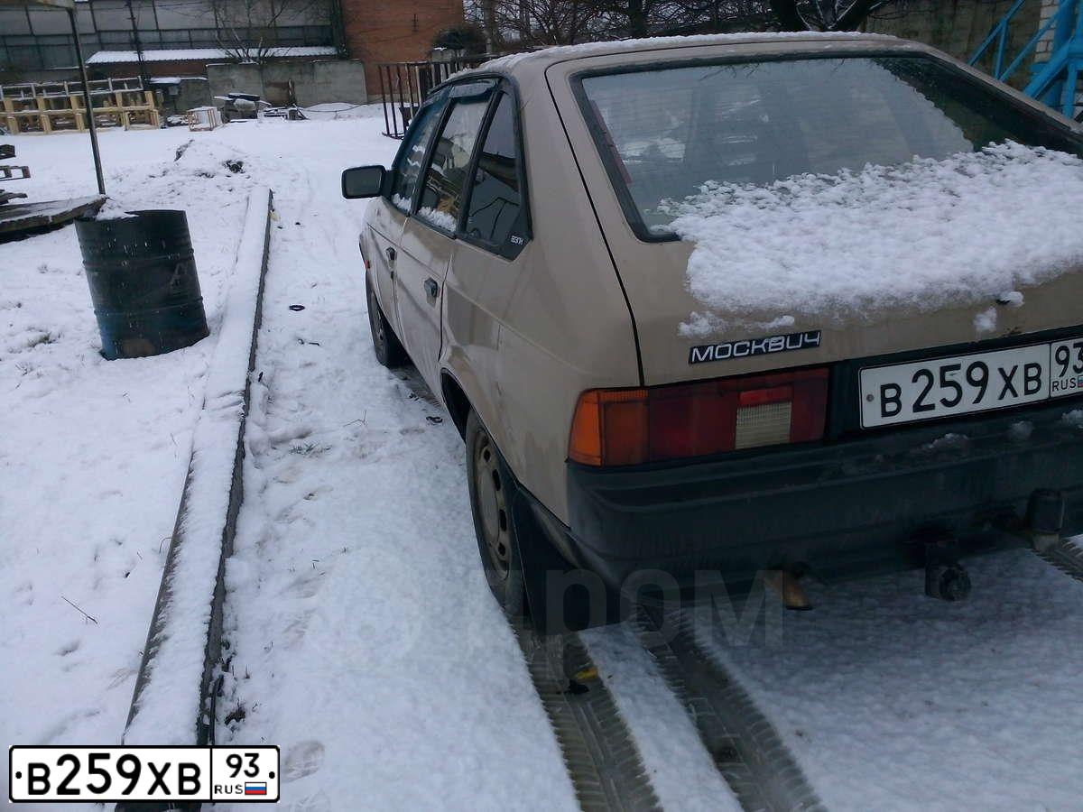 Фото автомобиля AZLK MOSKWITSCH 2141, 1994 — госномер В259ХВ93. Цвет: БЕЖЕВЫЙ
