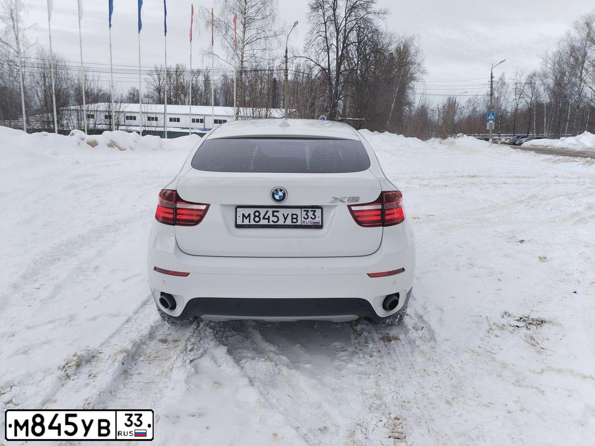 Фото автомобиля BMW X6, 2012 — госномер С495АК250