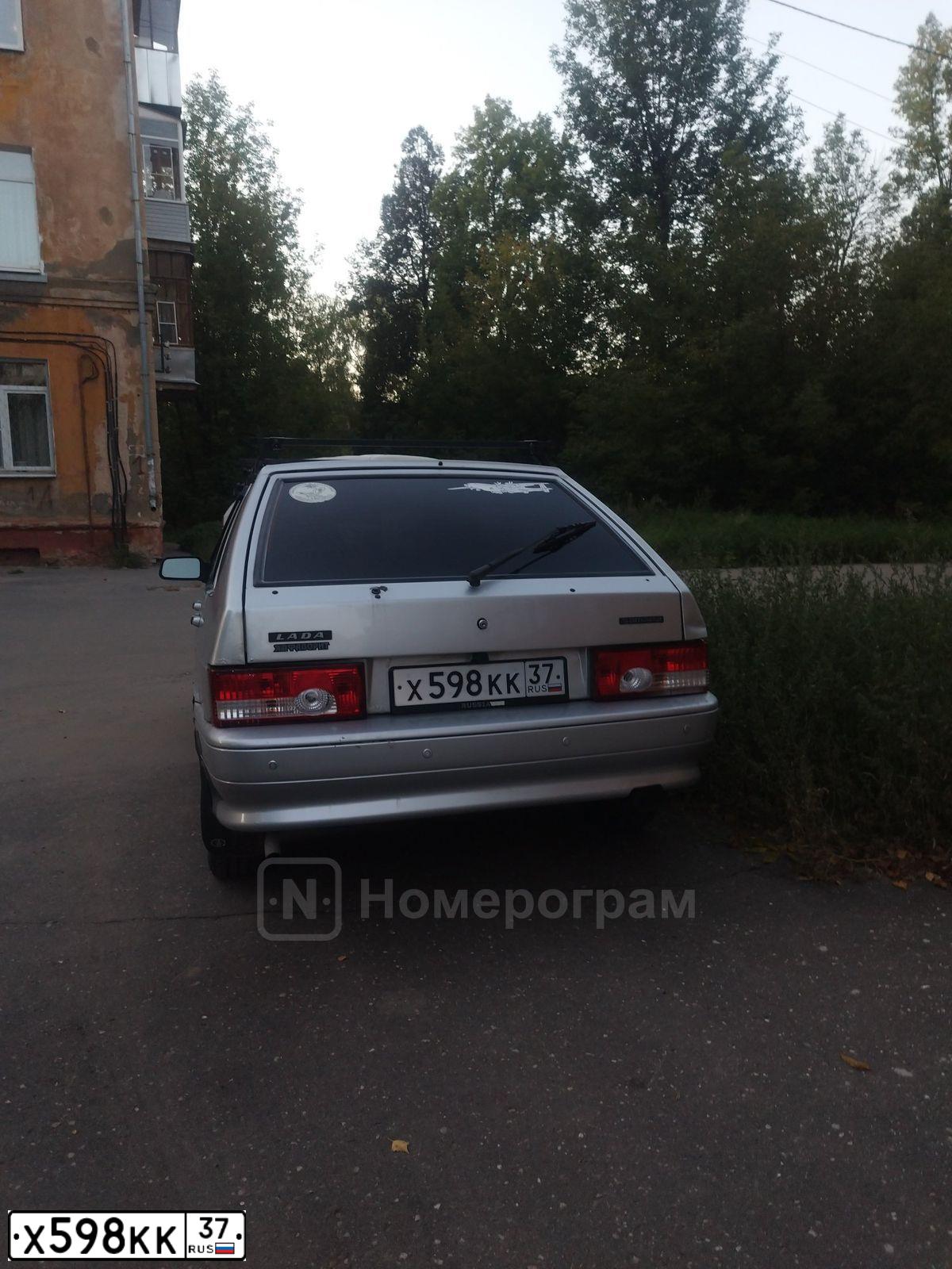 Фото автомобиля LADA 2114 SAMARA, 2008 — госномер А411АР37. Цвет: СВЕТЛО-СЕРЕБРИСТЫЙ МЕТАЛЛ