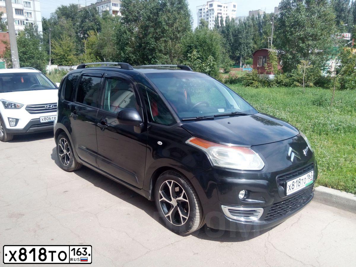 Фото автомобиля CITROEN C3 PICASSO, 2010 — госномер К714ОК64. Цвет: ЧЕРНЫЙ