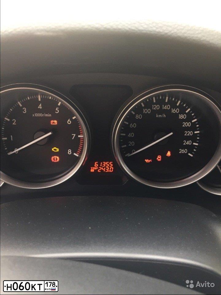Фото автомобиля MAZDA 6, 2012 — госномер Е568ТЕ33. Цвет: ТЕМНО-СИНИЙ