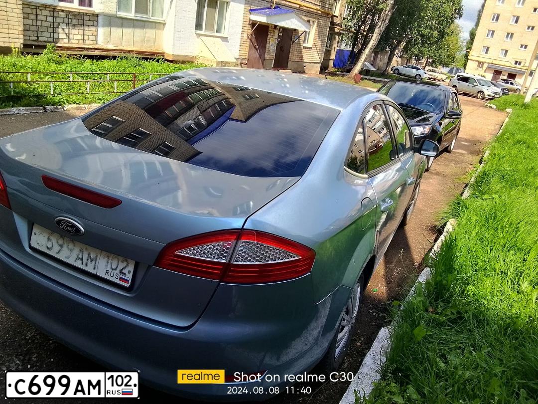 Фото автомобиля FORD MONDEO, 2007 — госномер С699АМ102. Цвет: СЕРЫЙ