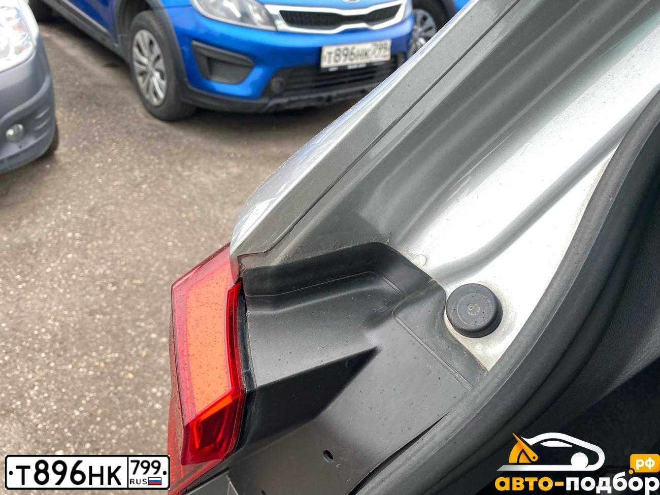Фото автомобиля KIA RIO, 2019 — госномер Е550НМ62. Цвет: СИНИЙ