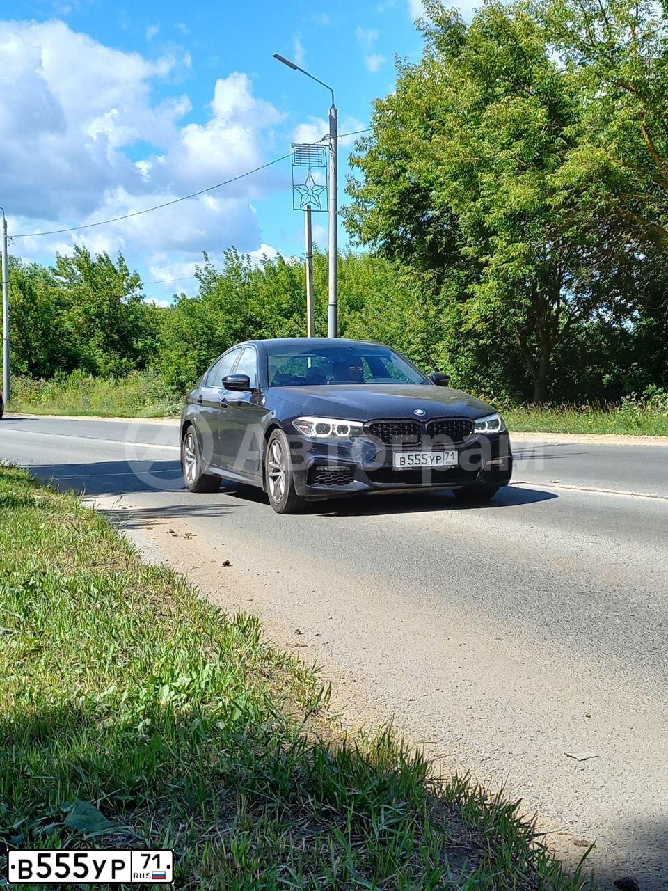 Фото автомобиля SKODA OCTAVIA, 2007 — госномер Р050ХУ71. Цвет: Темно-синий