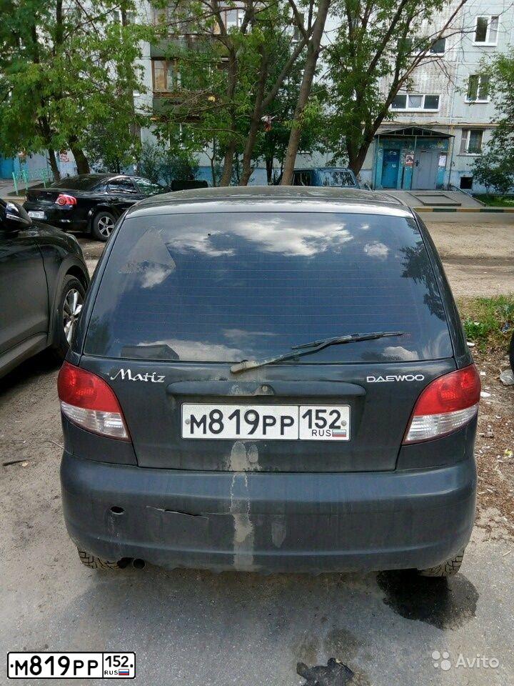 Фото автомобиля DAEWOO MATIZ, 2012 — госномер М846ЕН550