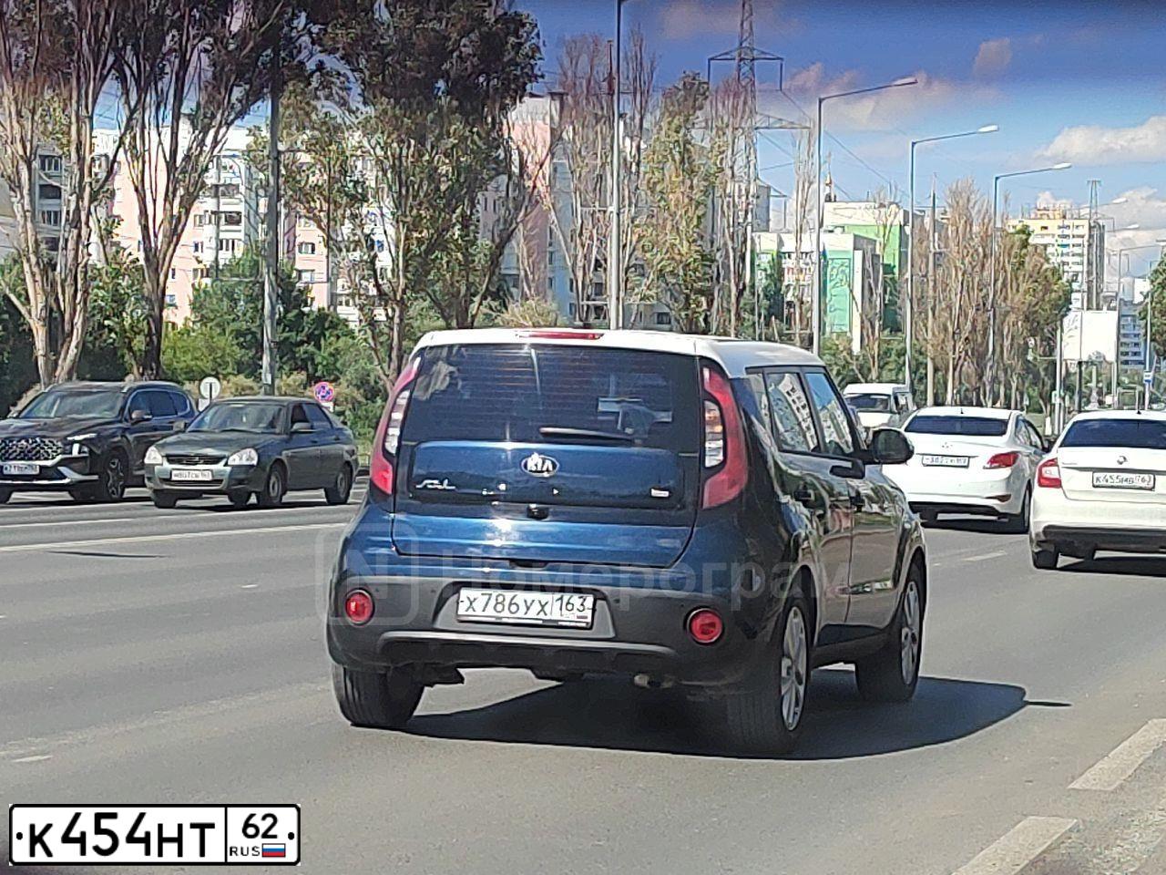 Фото автомобиля LADA 2107, 2006 — госномер К454НТ62. Цвет: ТЕМНО-ВИШНЕВЫЙ