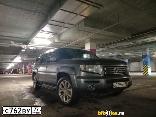Фото автомобиля HONDA RIDGELINE, 2008 — госномер А719КЕ198. Цвет: Серый