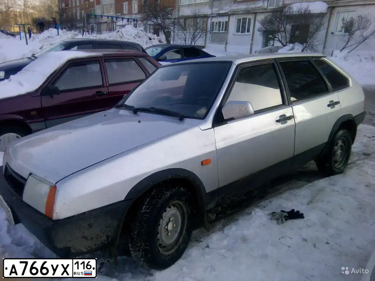 Фото автомобиля LADA 2109 SAMARA, 2001 — госномер А766УХ116. Цвет: СВЕТЛО-СЕРЕБРИСТЫЙ МЕТАЛЛ