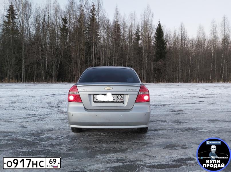 Фото автомобиля CHEVROLET AVEO, 2008 — госномер А349СХ69. Цвет: Серебристый