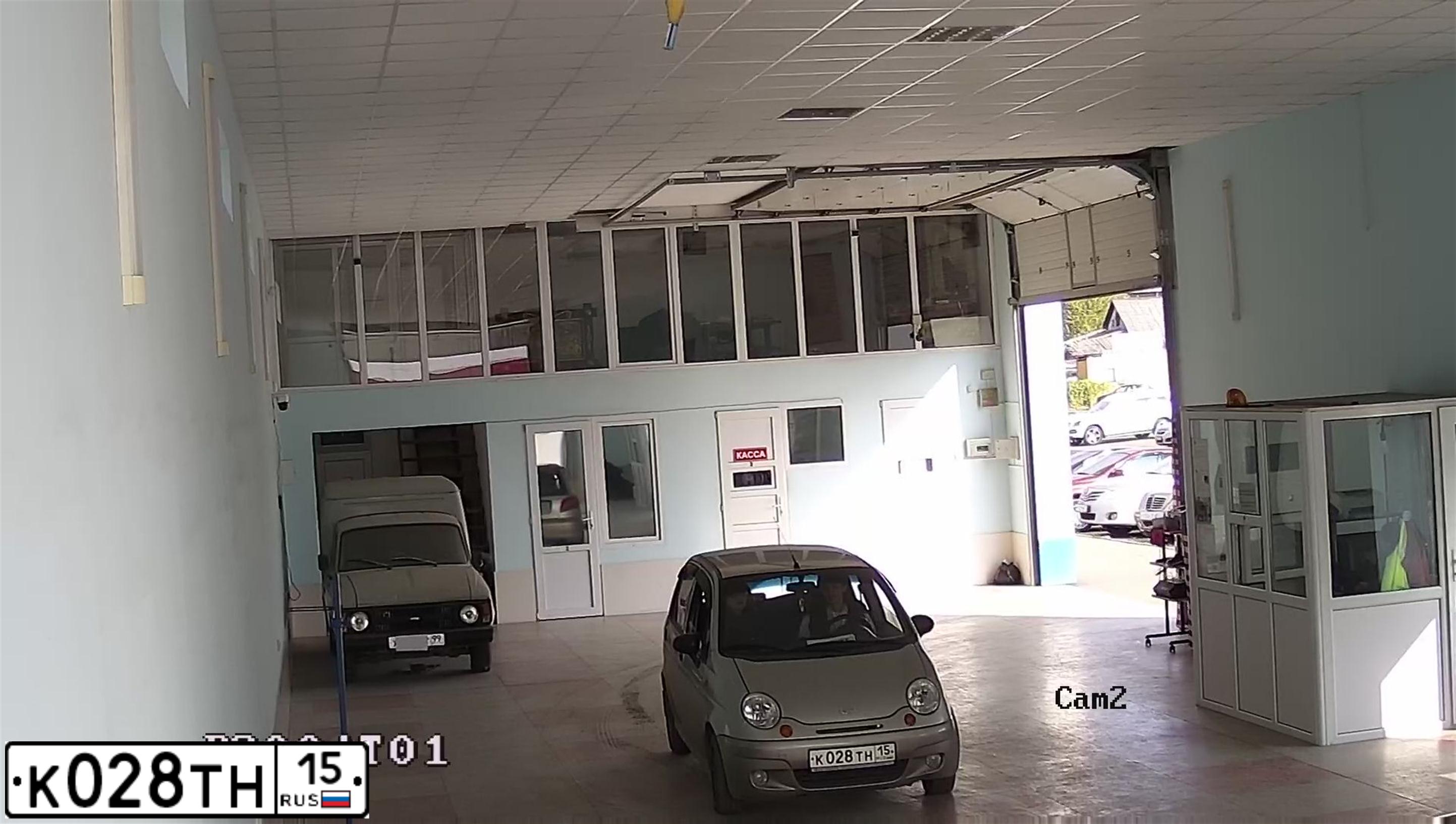 Фото автомобиля DAEWOO MATIZ, 2008 — госномер К141КМ15. Цвет: Серебристый