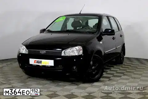 Фото автомобиля LADA 1117 KALINA, 2013 — госномер М364ЕО152. Цвет: Сине-Черный