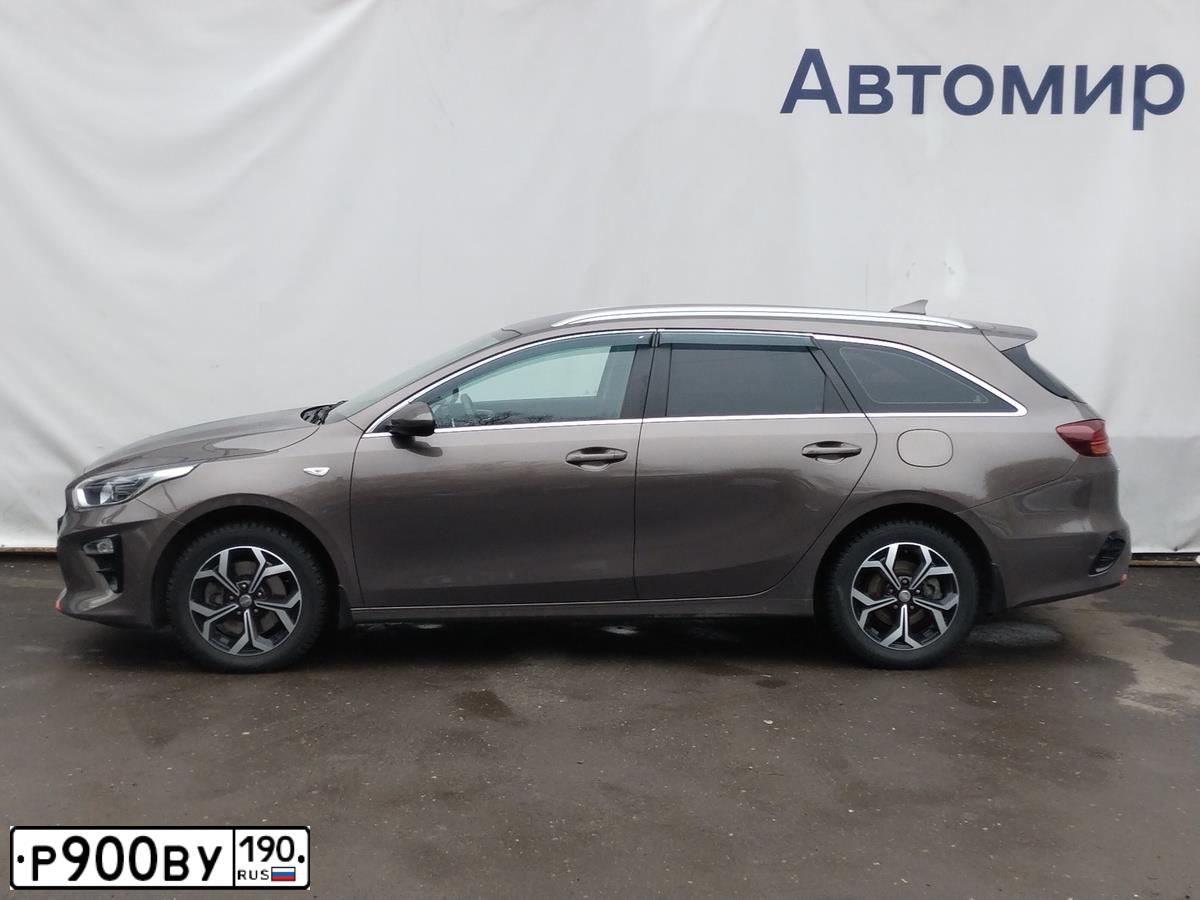Фото автомобиля KIA CEE'D, 2019 — госномер А456КМ797. Цвет: СЕРО-КОРИЧНЕВЫЙ