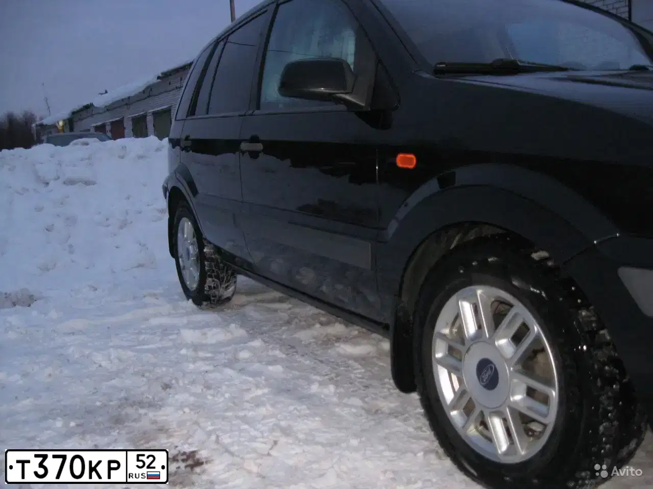 Фото автомобиля FORD FUSION, 2006 — госномер О994ОН152. Цвет: ЧЕРНЫЙ