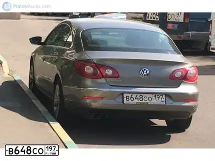 Фото автомобиля VOLKSWAGEN PASSAT, 2011 — госномер В648СО197. Цвет: БЕЖЕВЫЙ