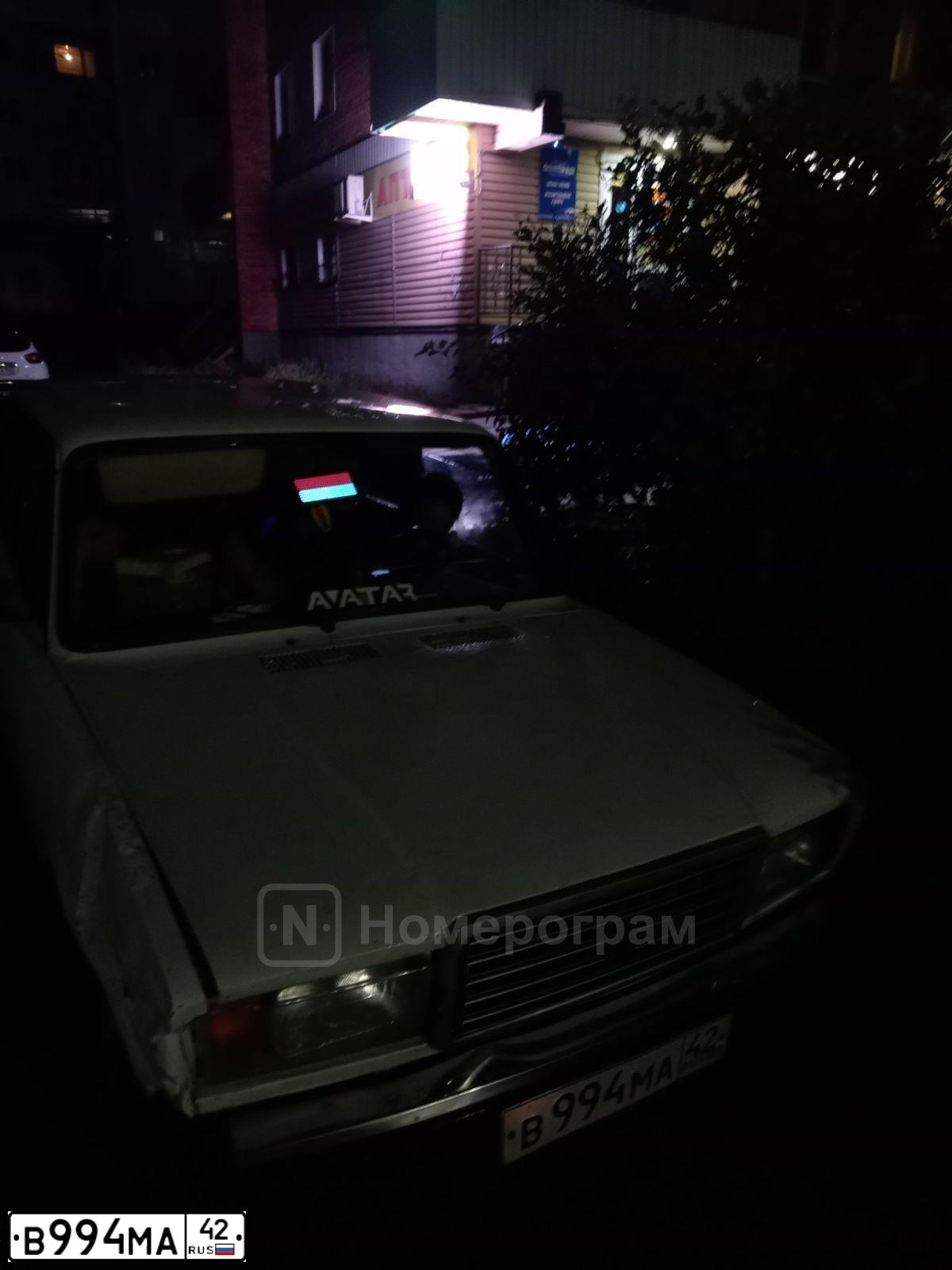Фото автомобиля LADA 2107, 2002 — госномер В994МА42