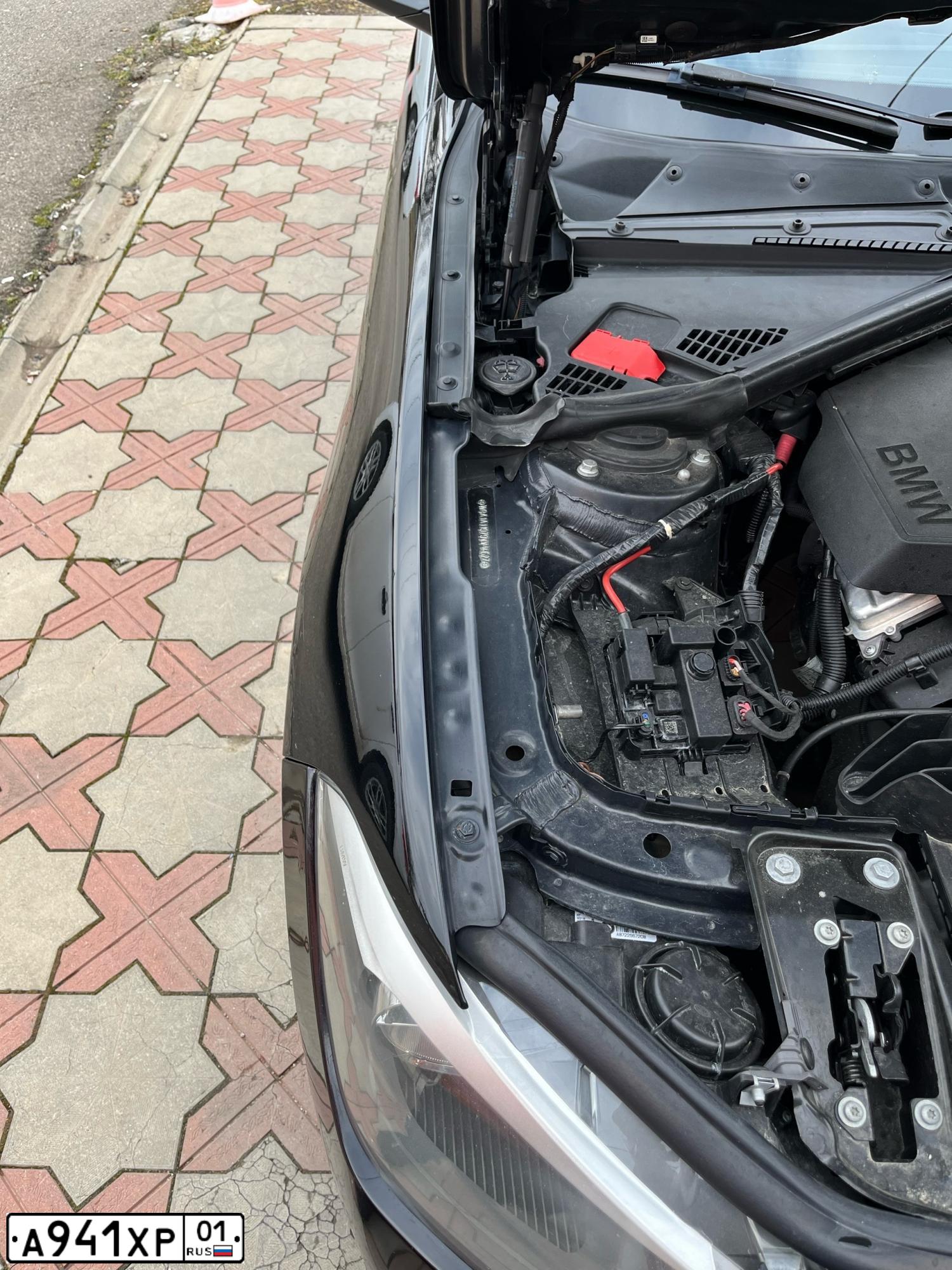 Фото автомобиля BMW SERIE 1, 2012 — госномер В730КВ193. Цвет: ЧЕРНЫЙ