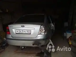 Фото автомобиля FORD FOCUS, 2007 — госномер Р263РС62. Цвет: СЕРЕБРИСТЫЙ