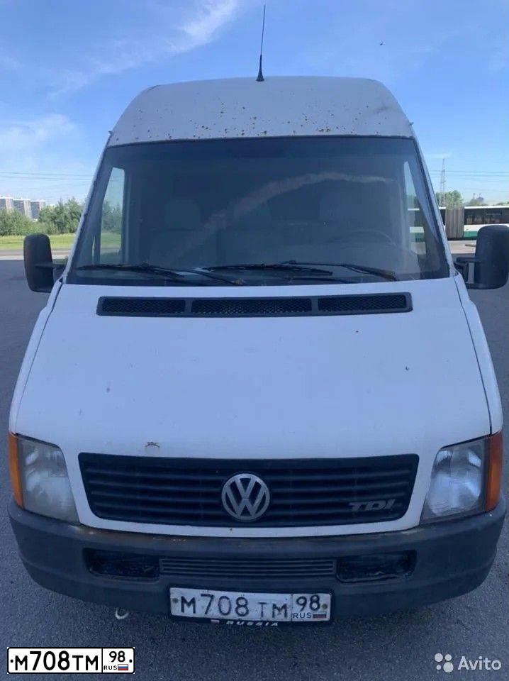 Фото автомобиля VOLKSWAGEN LT, 1999 — госномер М708ТМ98. Цвет: БЕЛЫЙ