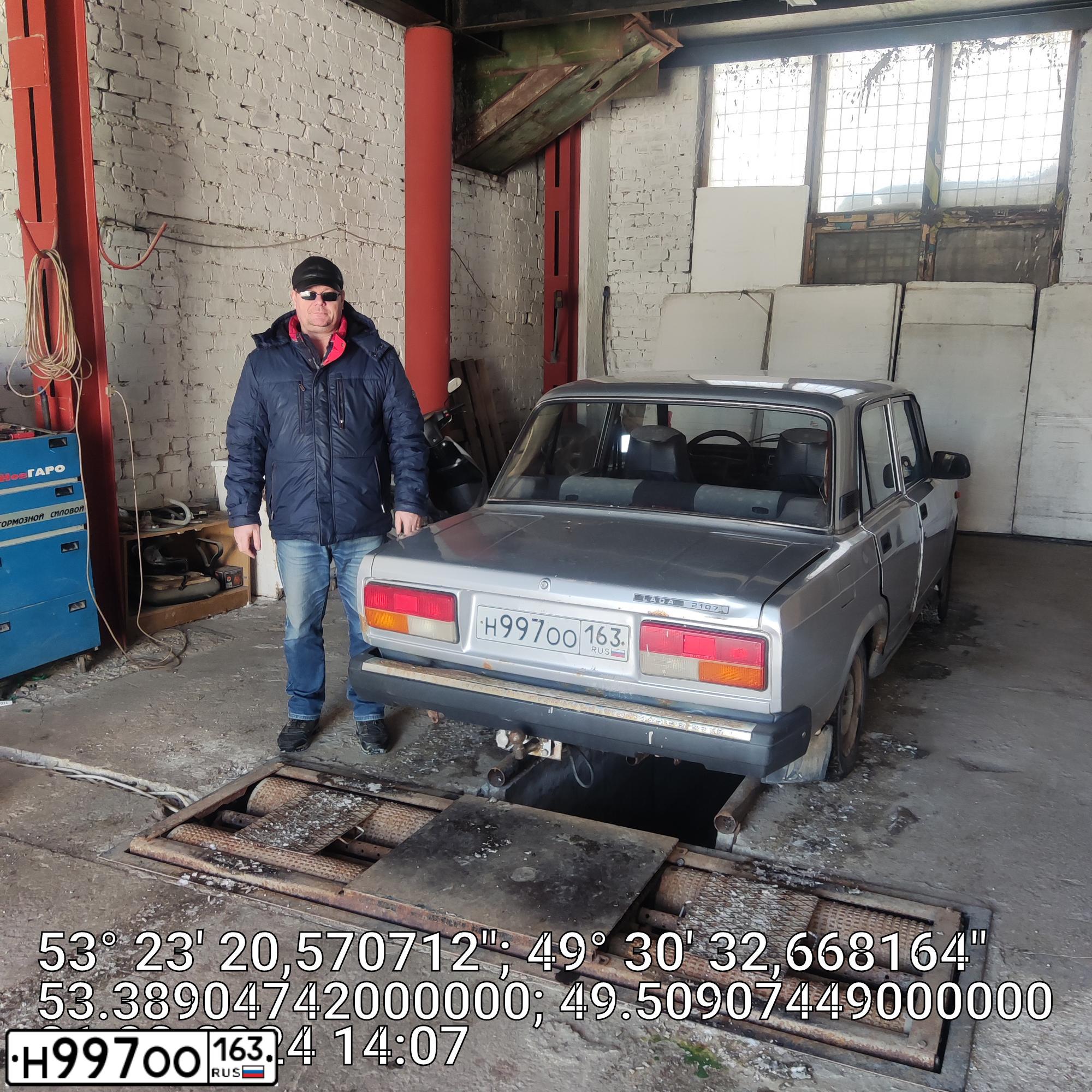 Фото автомобиля LADA 2107, 2010 — госномер Н997ОО163. Цвет: СВЕТЛО-СЕРЕБРИСТЫЙ-МЕТАЛЛИК