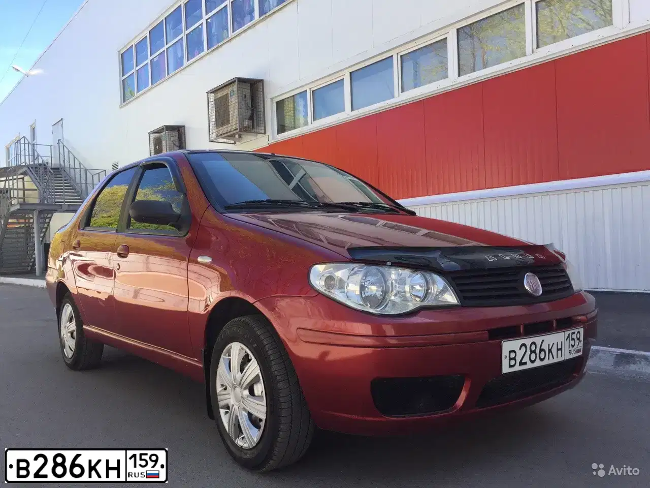 Фото автомобиля FIAT ALBEA, 2008 — госномер К620РМ43. Цвет: КРАСНЫЙ СЦИЛЛА