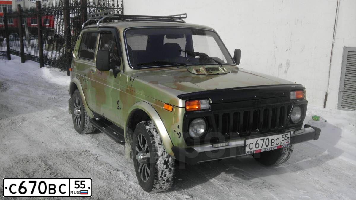 Фото автомобиля LADA 2121 NIVA, 2001 — госномер С670ВС55. Цвет: БЕЖЕВЫЙ