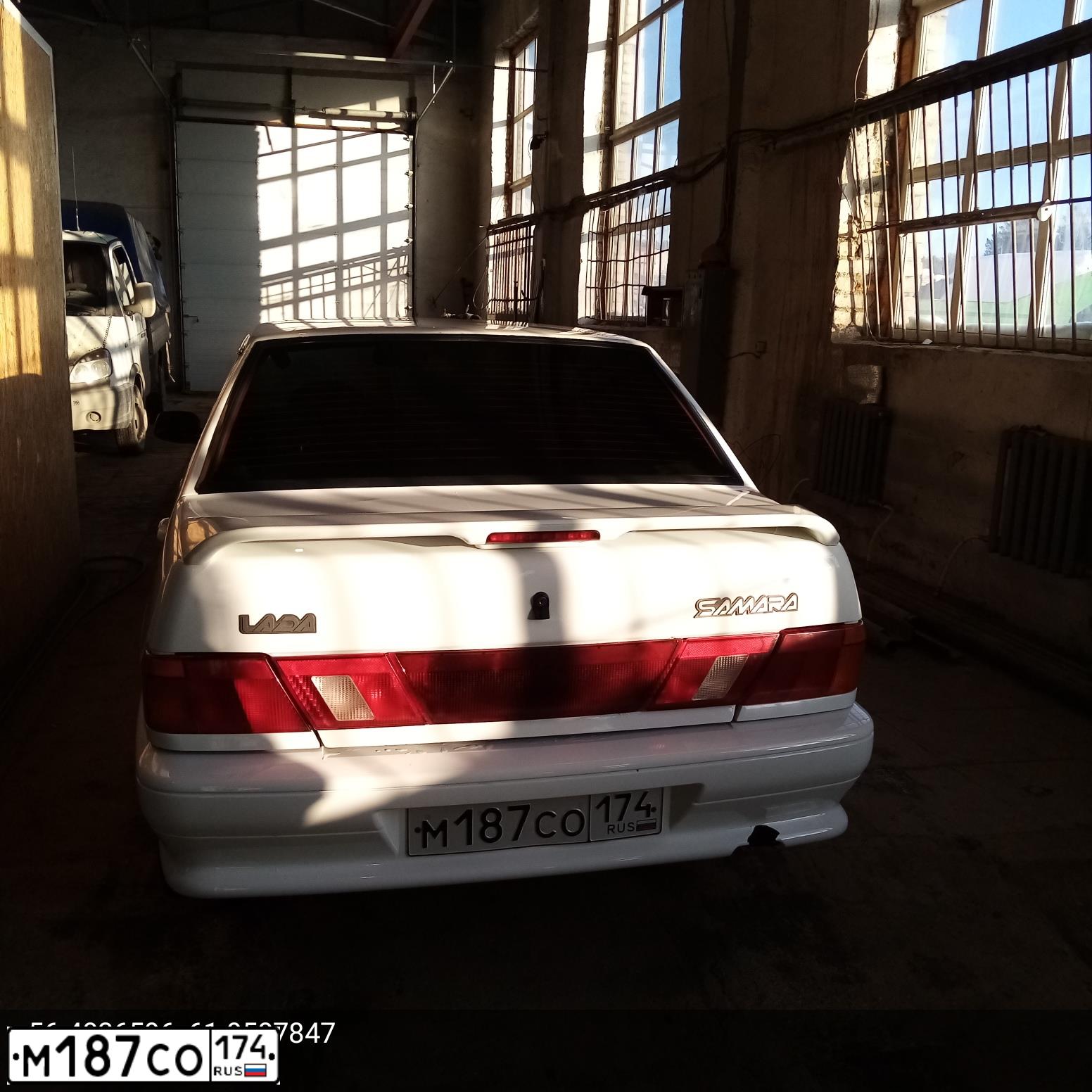 Фото автомобиля LADA 2115, 2010 — госномер Р966ТР196. Цвет: Белый