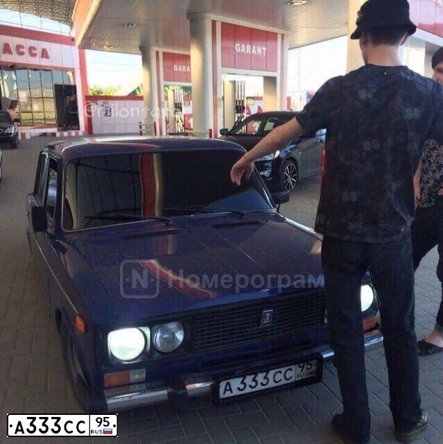 Фото автомобиля LADA 2106 LADA, 1997 — госномер М616ММ95. Цвет: синий