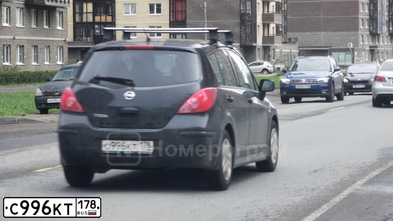 Фото автомобиля DAEWOO GENTRA, 2015 — госномер С996КТ178. Цвет: КРАСНЫЙ