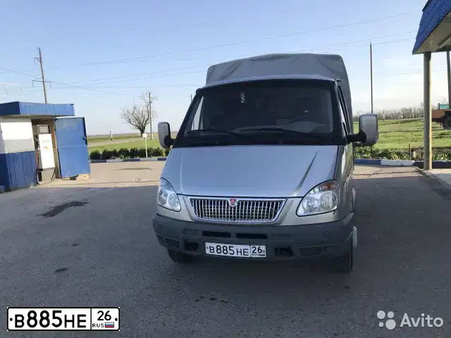 Фото автомобиля ГАЗ 3302, 2008 — госномер У641НО05. Цвет: Светло-золотистый