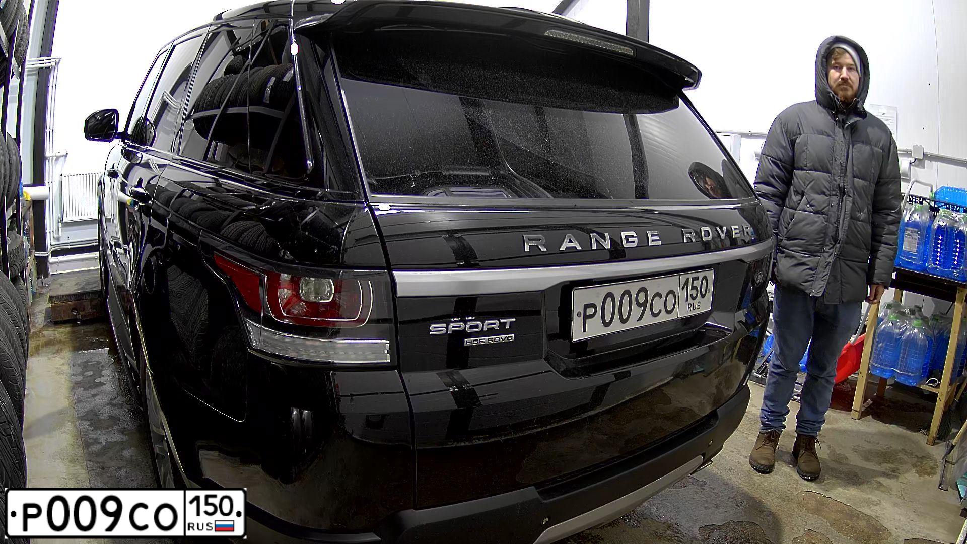 Фото автомобиля LANDROVER RANGE ROVER SPORT, 2014 — госномер С777ЕМ777. Цвет: Белый
