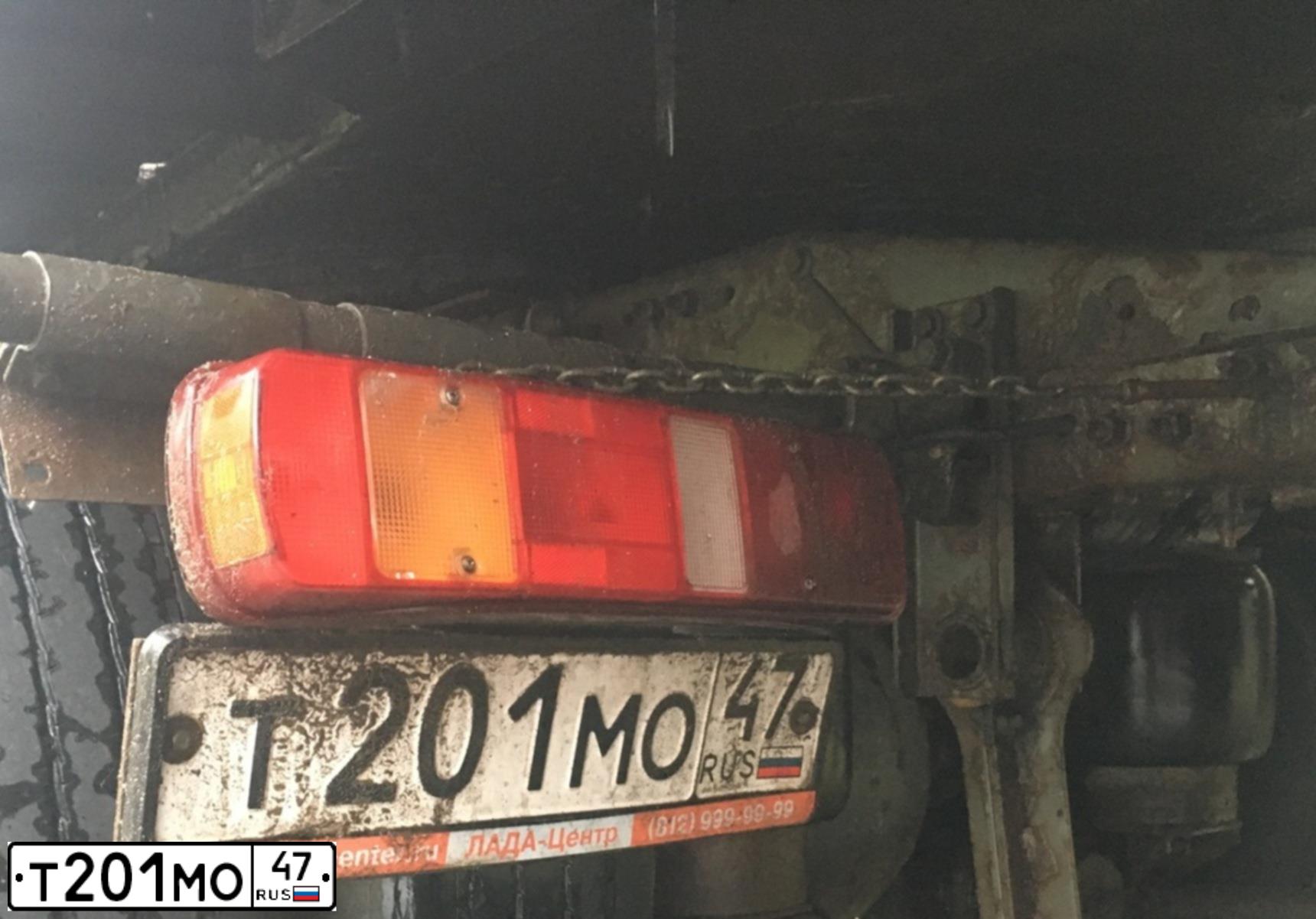 Фото автомобиля VOLVO SERIE FH /4X2/, 1998 — госномер Т201МО47. Цвет: БЕЛЫЙ