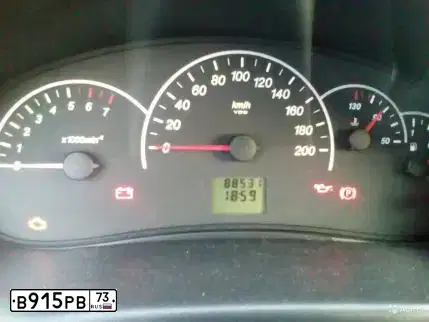 Фото автомобиля LADA 2170 PRIORA, 2009 — госномер С442КТ716. Цвет: ЧЕРНЫЙ