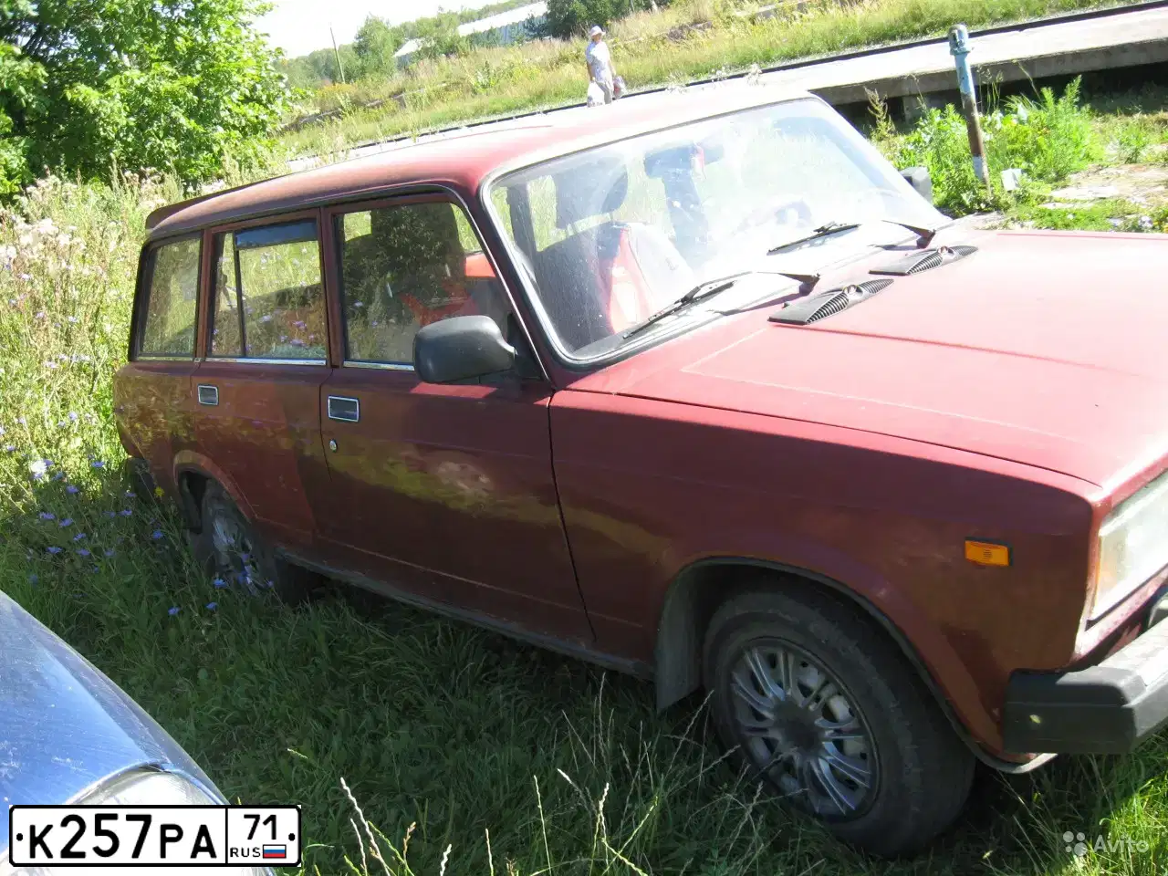 Фото автомобиля LADA 2104, 2005 — госномер Е182ХС71. Цвет: КРАСНЫЙ ПОРТУ