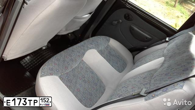 Фото автомобиля DAEWOO MATIZ, 2011 — госномер Е173ТР152. Цвет: ЧЕРНЫЙ
