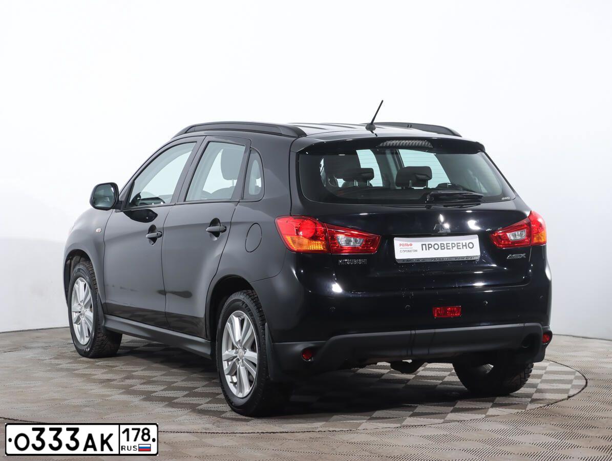 Фото автомобиля MITSUBISHI ASX, 2012 — госномер М028АА35. Цвет: ЧЕРНЫЙ