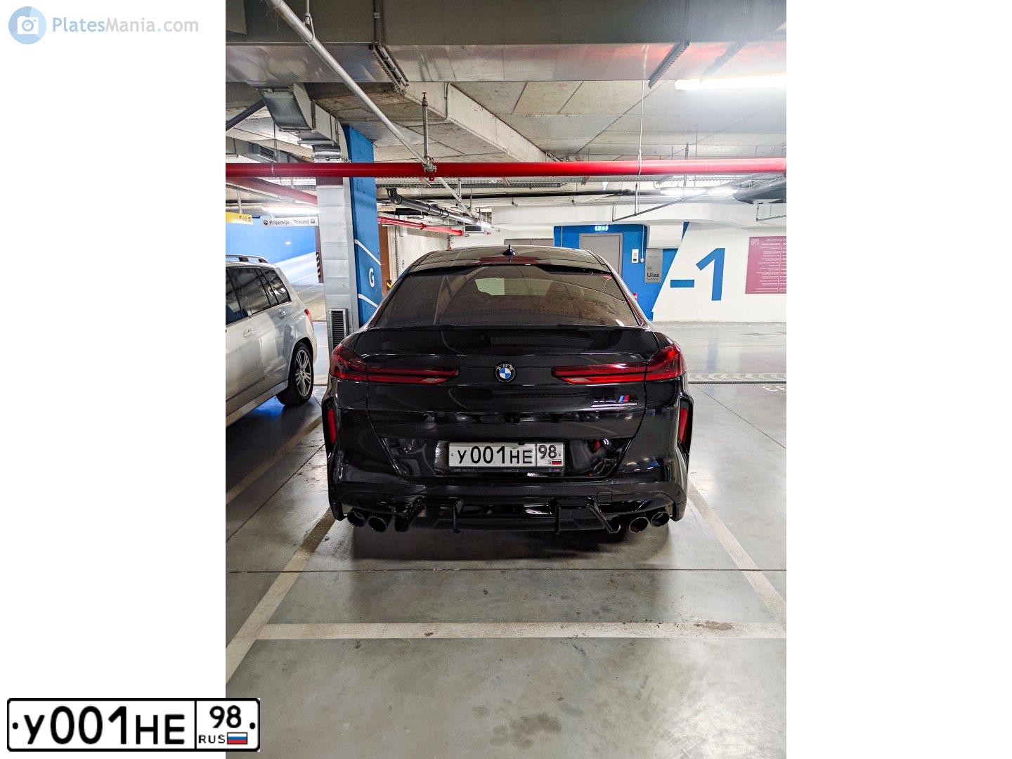 Фото автомобиля BMW X6M, 2020 — госномер С038МО797. Цвет: ЧЕРНЫЙ