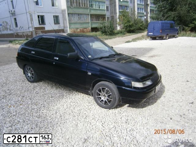 Фото автомобиля LADA 2112, 2007 — госномер Е119РВ763. Цвет: черный