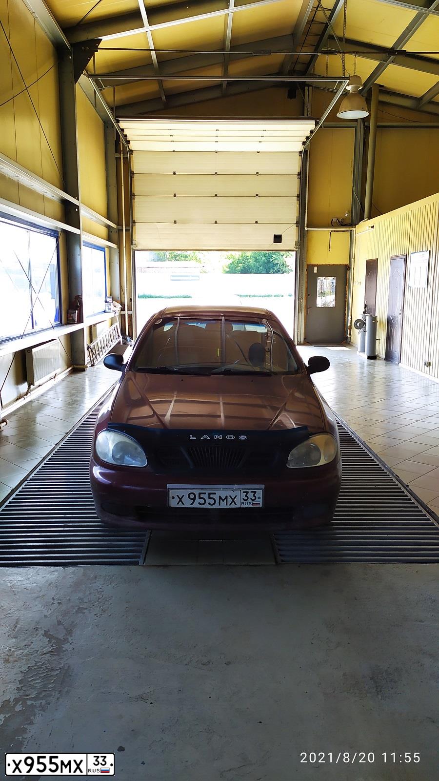 Фото автомобиля CHEVROLET LANOS, 2006 — госномер Х322НР37