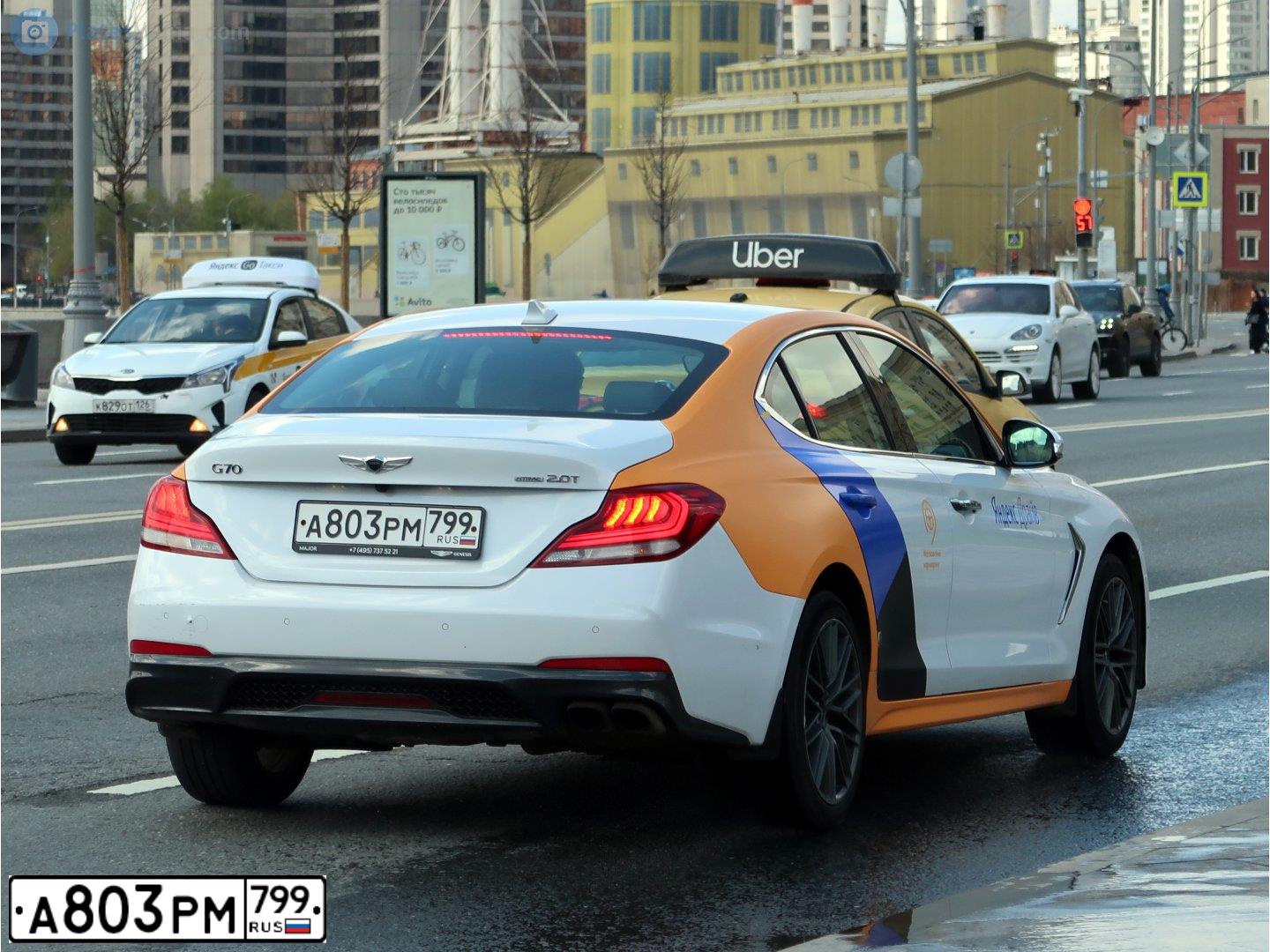Фото автомобиля GENESIS S G70, 2019 — госномер Т289ХЕ790