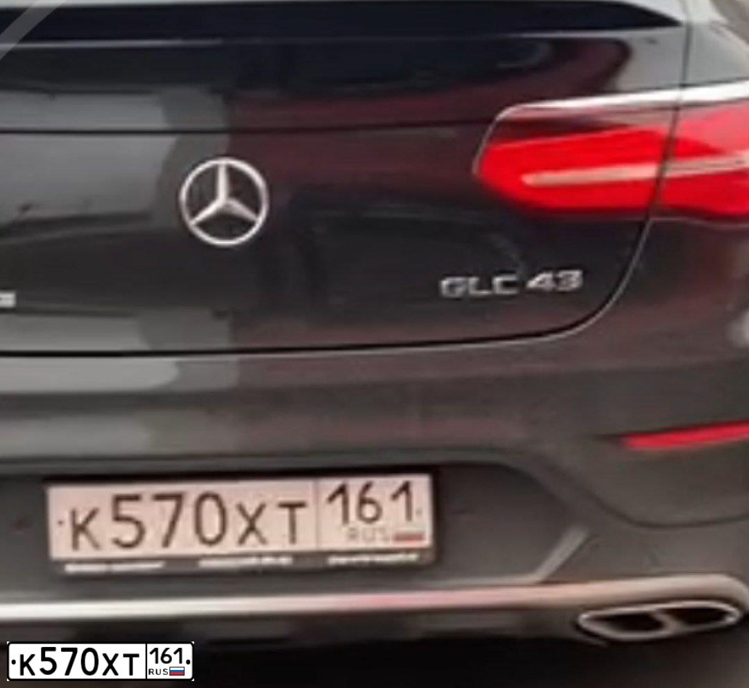 Фото автомобиля MERCEDES-BENZ GLC43, 2017 — госномер Р802ОТ32. Цвет: ЧЕРНЫЙ