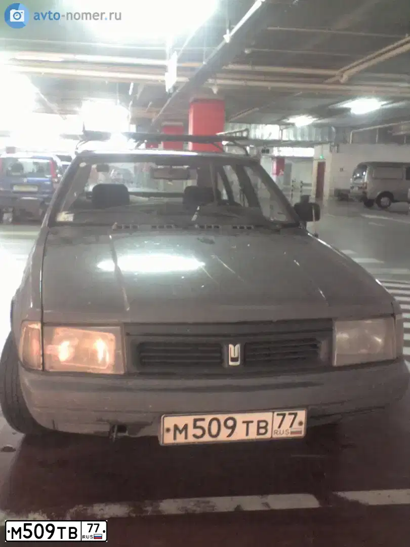 Фото автомобиля AZLK MOSKWITSCH 2141, 1997 — госномер М509ТВ77. Цвет: СЕРЫЙ ТЕМНЫЙ