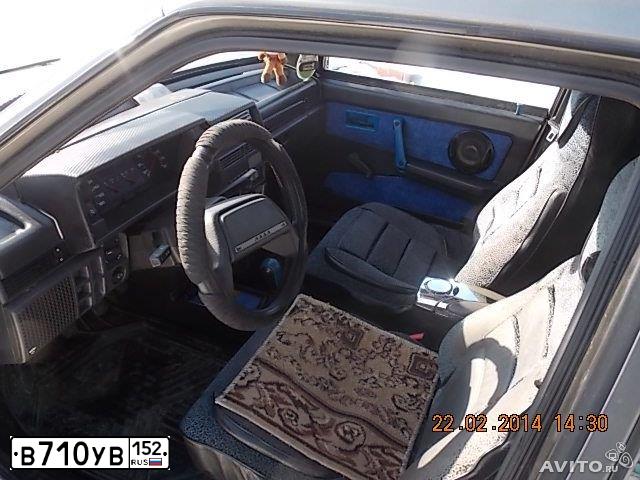 Фото автомобиля VAZ 2109 SAMARA, 2001 — госномер В710УВ152. Цвет: СЕРО-ЗЕЛЕНЫЙ