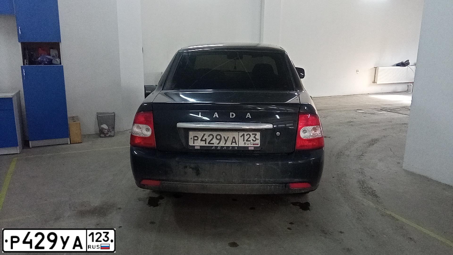 Фото автомобиля LADA 2170 PRIORA, 2012 — госномер А112АА05. Цвет: СИНЕ-ЧЕРНЫЙ