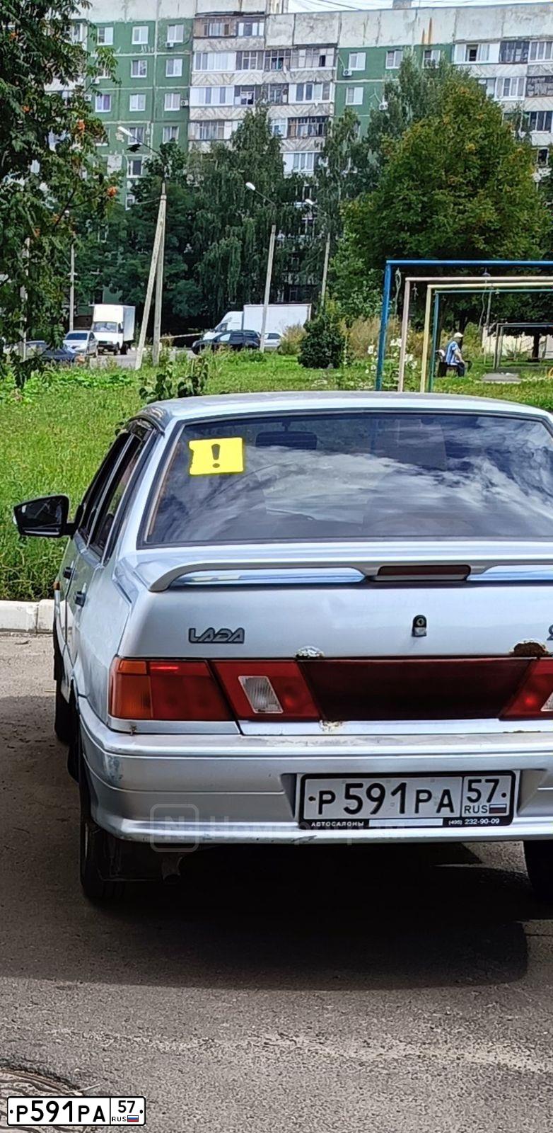 Фото автомобиля LADA 2115 SAMARA, 2008 — госномер Р591РА57. Цвет: СВ СЕРЕБРИСТЫЙ МЕТАЛЛИК